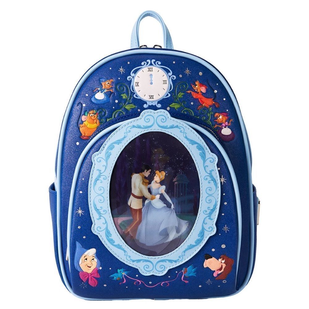 Loungefly Disney Cinderella 75th Anniversary Lenticular Mini Backpack